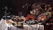 Pieter Claesz Still Life with Turkey Pie France oil painting artist